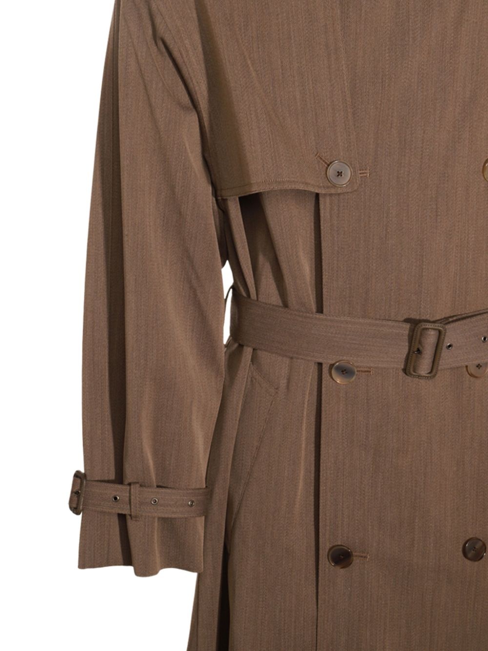 AURALEE wool trench coat | REVERSIBLE