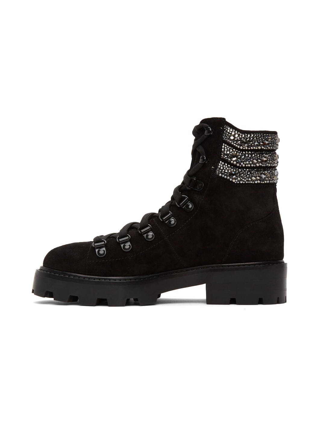 Black Eshe Flat Boots - 3