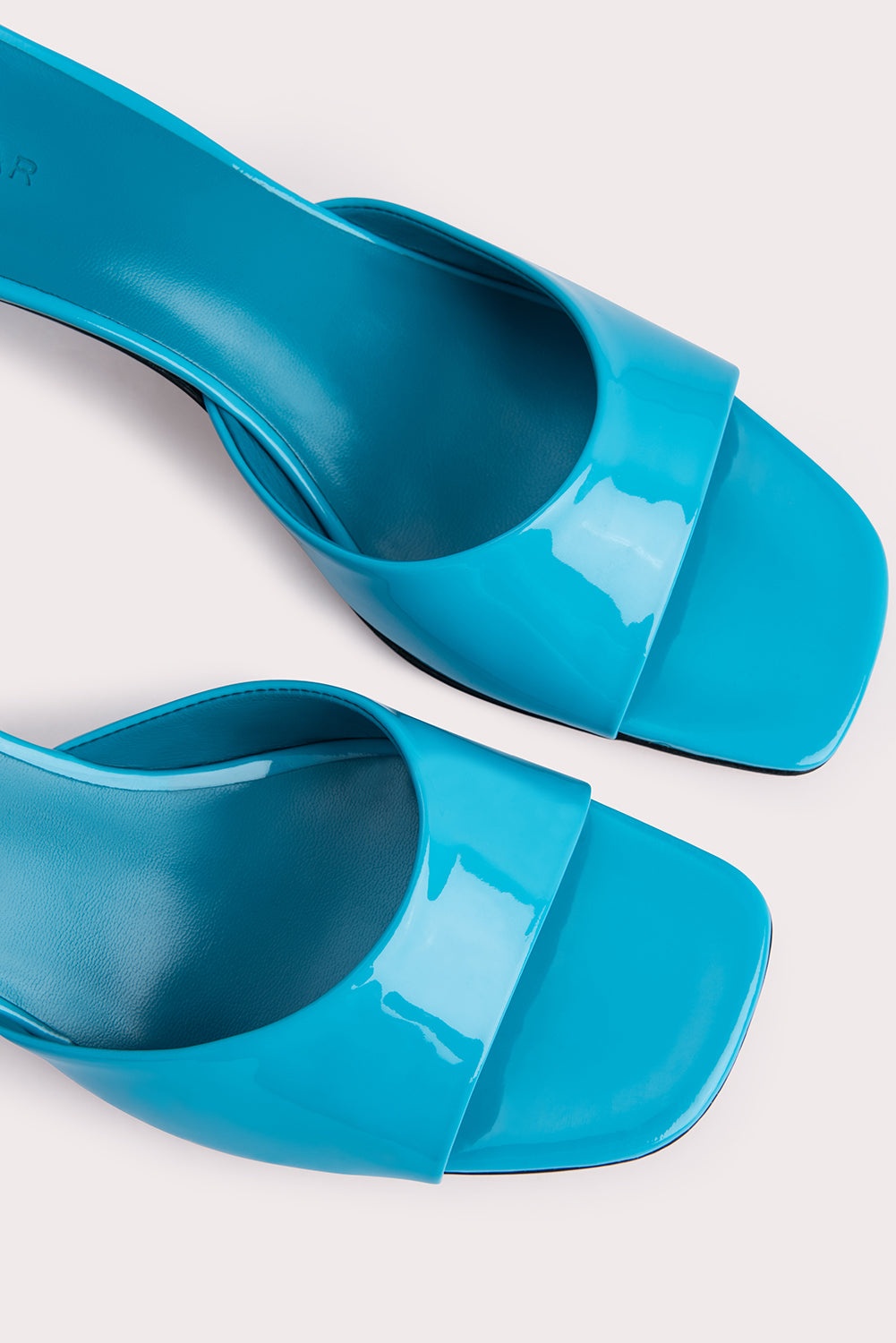 Romy Aqua Patent Leather - 4