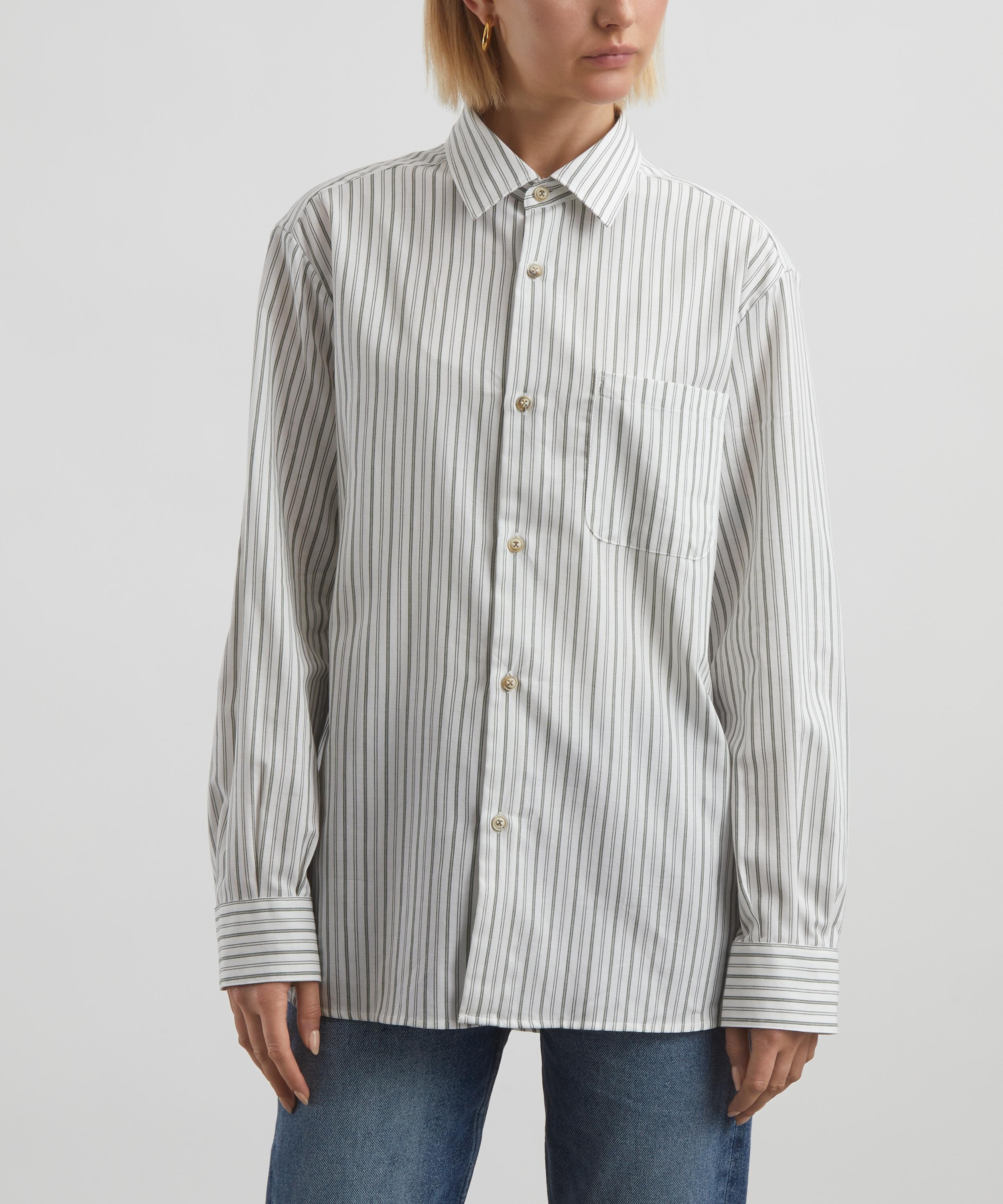 Sela Striped Vintage ‘90s-Cut Shirt - 3