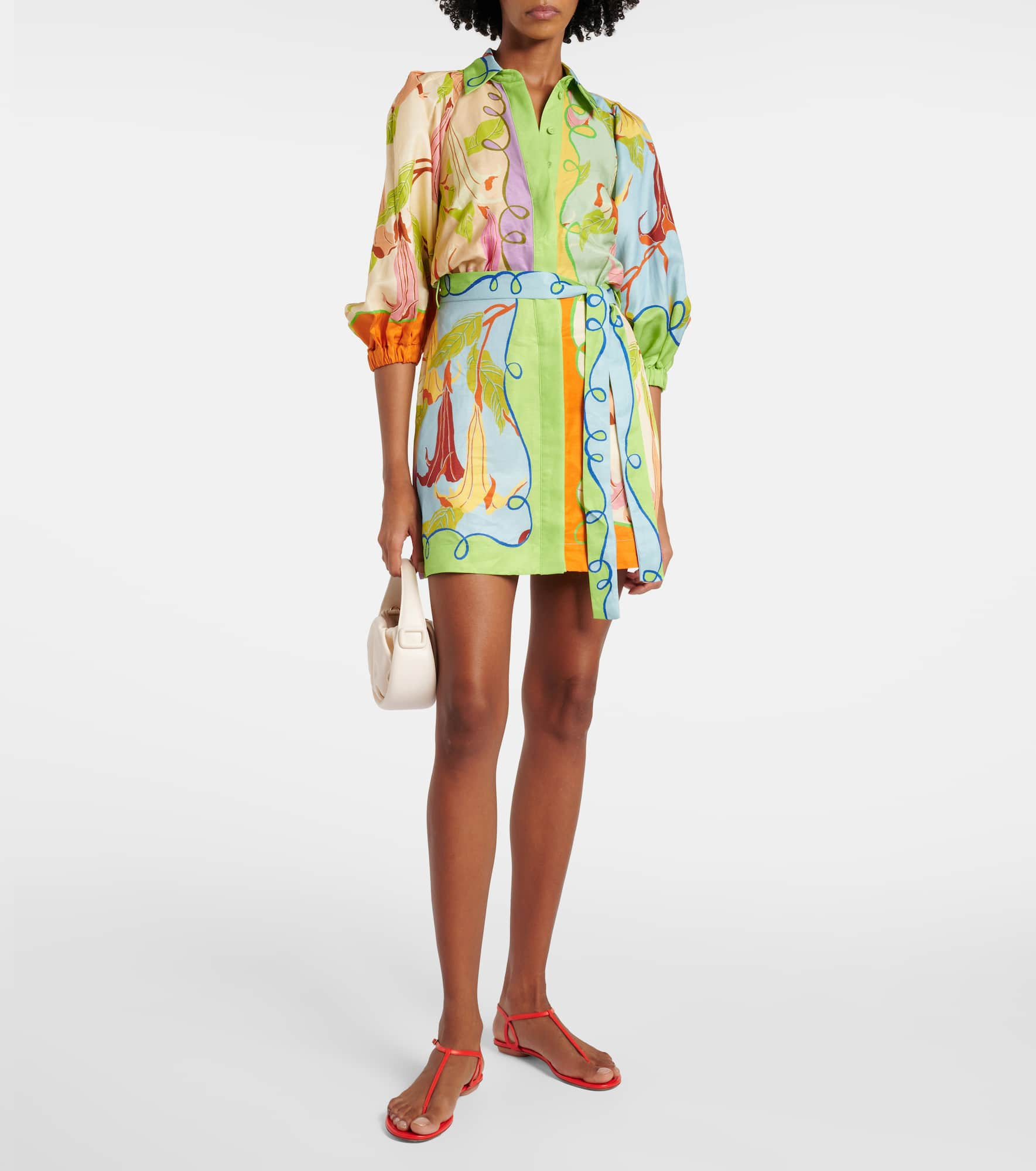 Rafaela printed minidress - 2