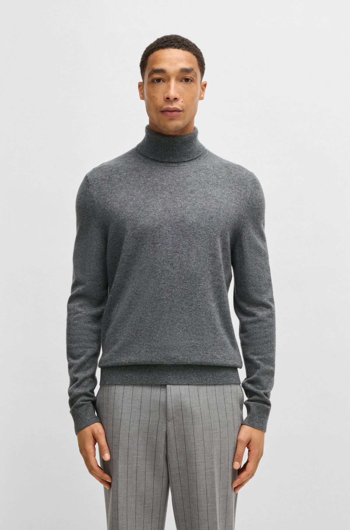 ROLLNECK SWEATER IN CASHMERE - 2