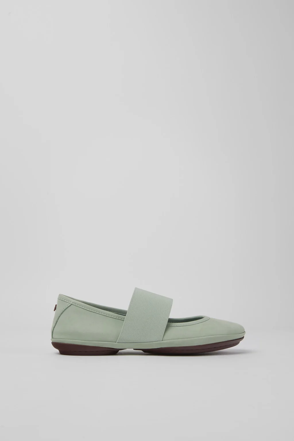 Right Green nubuck shoes for women - 1