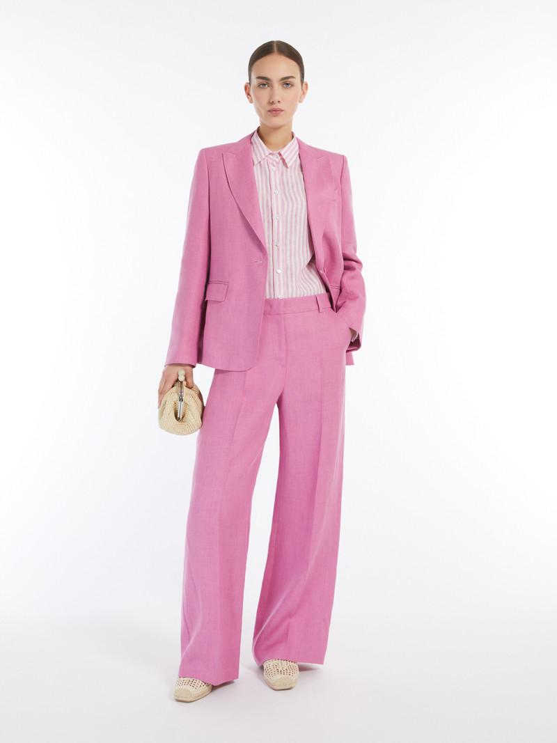 WEEKEND Max Mara NALUT Washed linen blazer outlook
