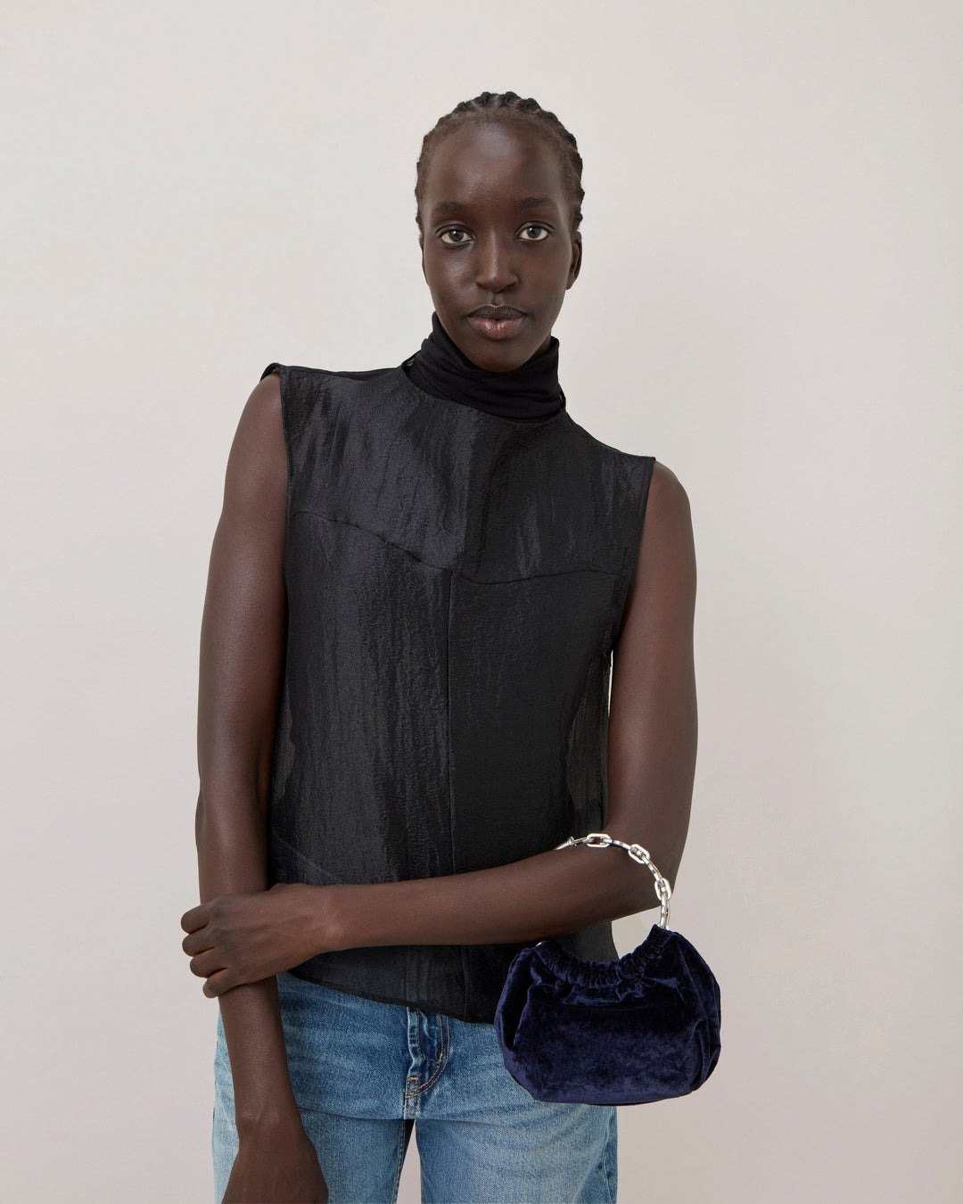 Pimlico Bracelet Bag Night Sky Velvet - 2