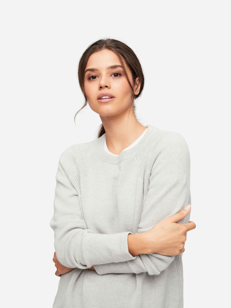 Women's Sweater Daphne Cashmere Silver - 5