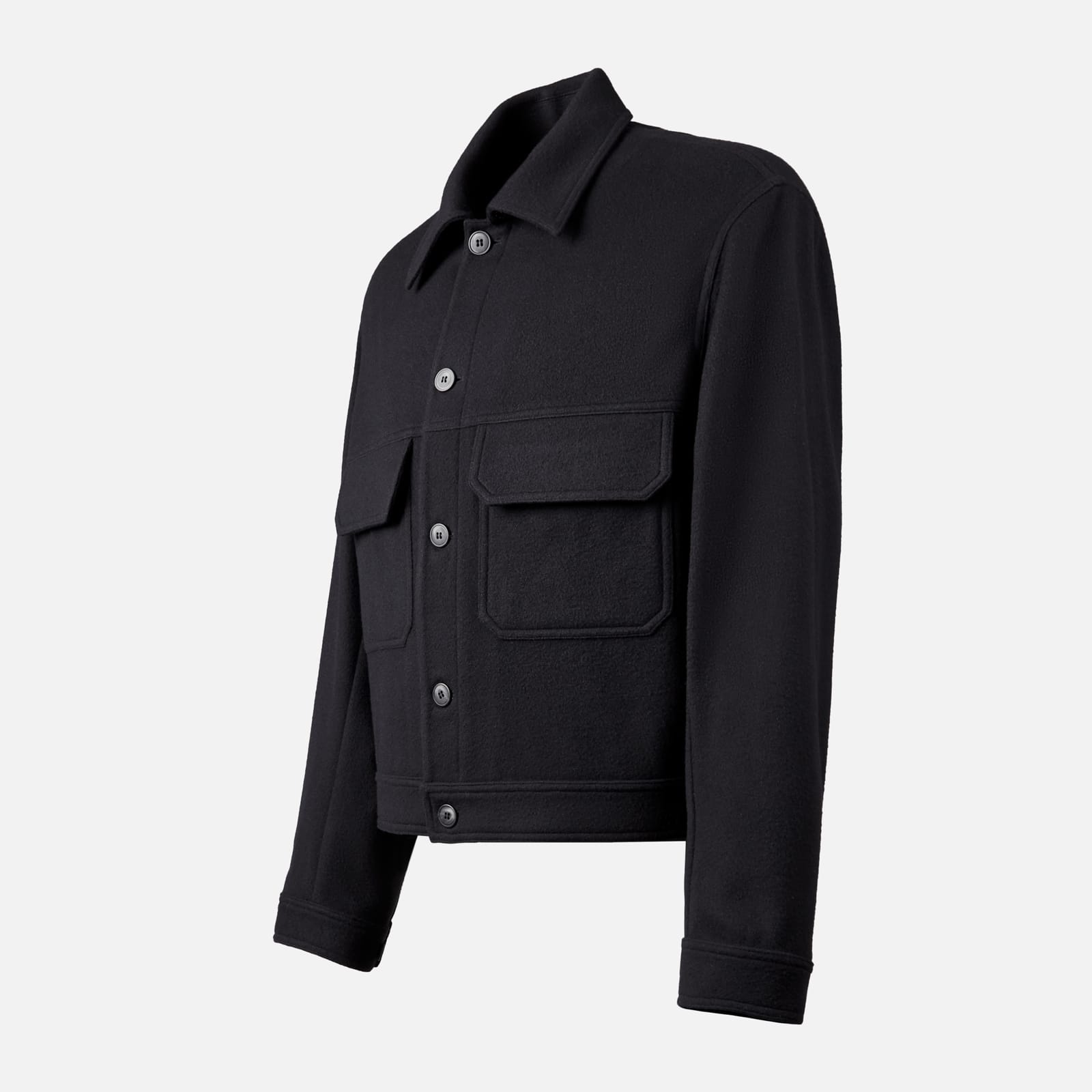 Shirt Jacket in fabric - 3