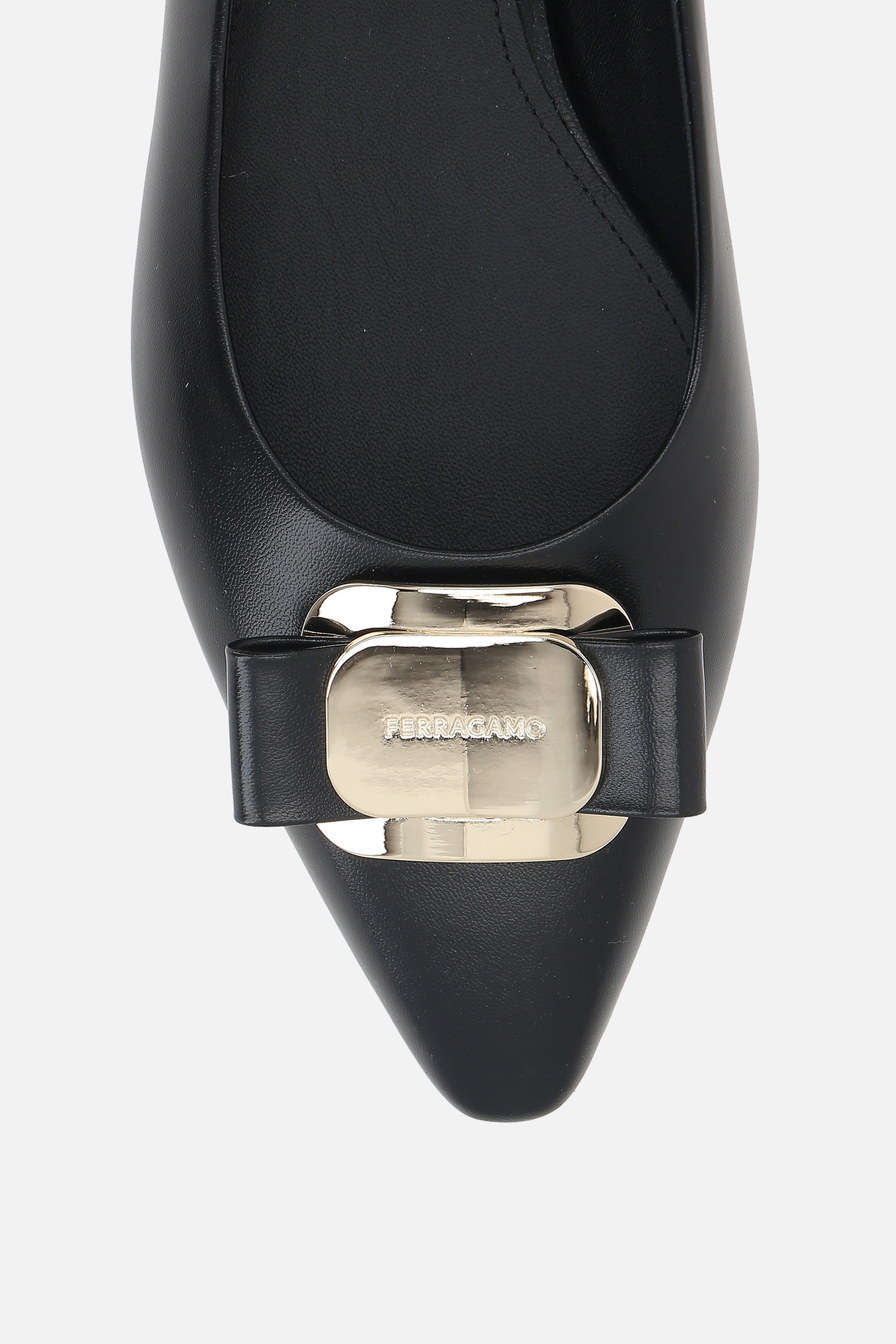 バレエシューズ SALVATORE FERRAGAMO ZEA BALLERINAS IN WOVEN NAPPA FERRAGAMO Zea Leather Ballet Flats | Saks Fifth Avenue