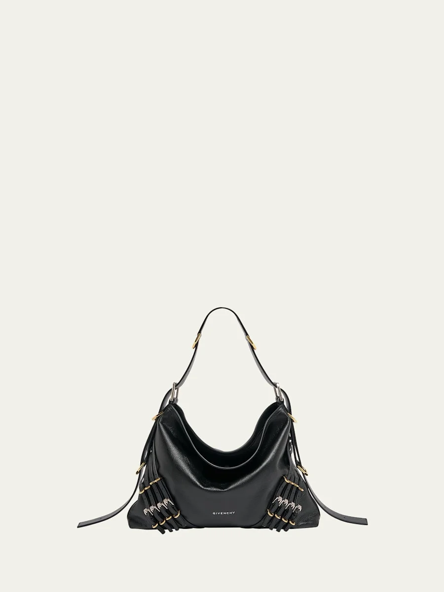 Voyou Medium Buckle Shoulder Bag in Leather - 1