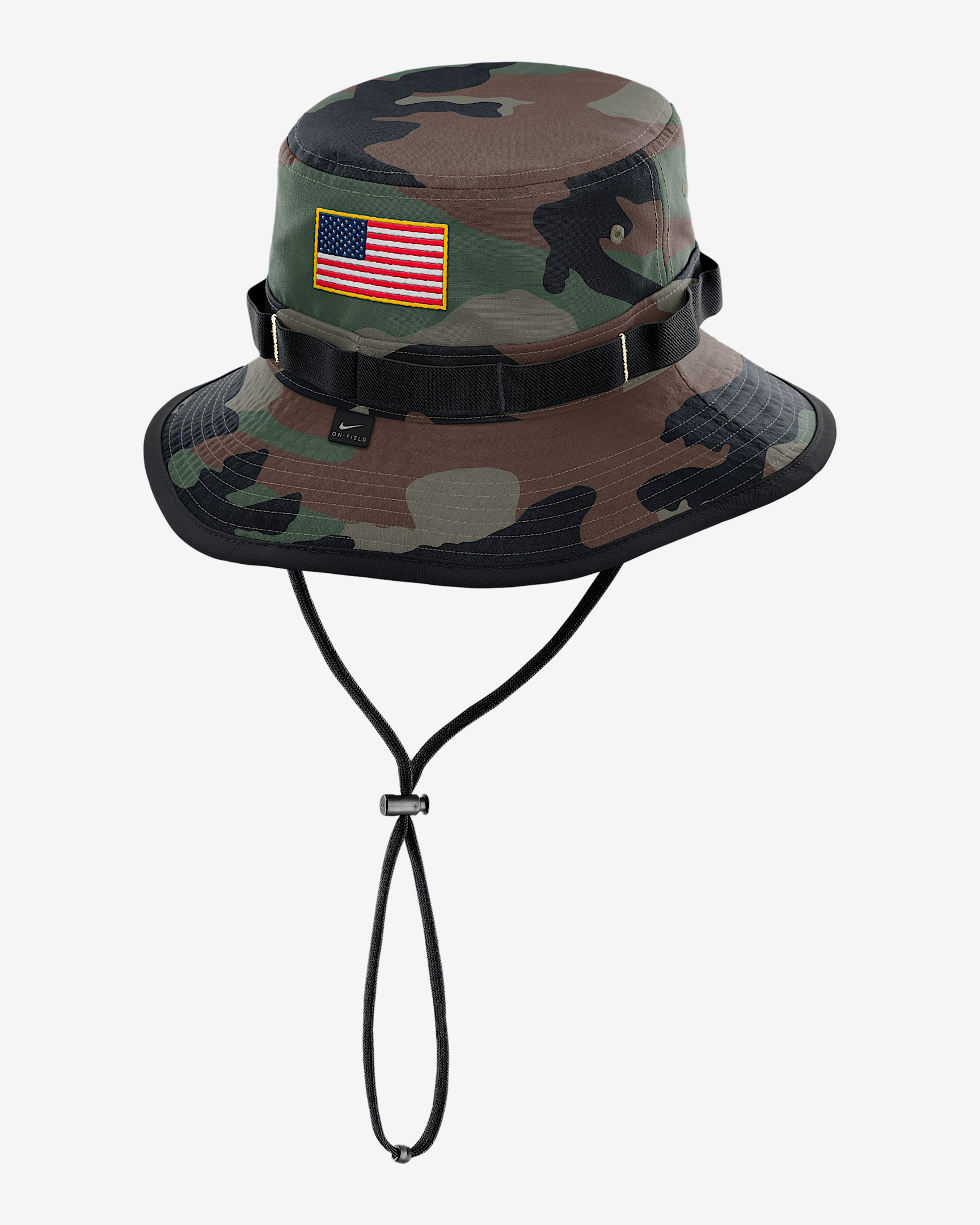 Auburn 2025 Military Appreciation Boonie Men's Nike Dri-FIT College Bucket Hat - 2
