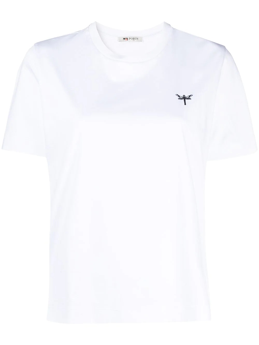 dragonfly crew neck T-shirt - 1