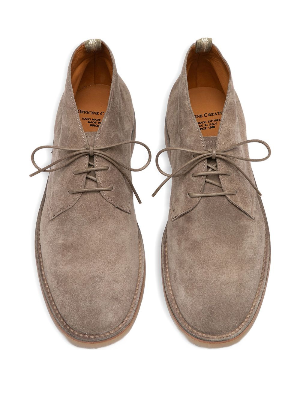 Flexus lace-up suede boots - 3