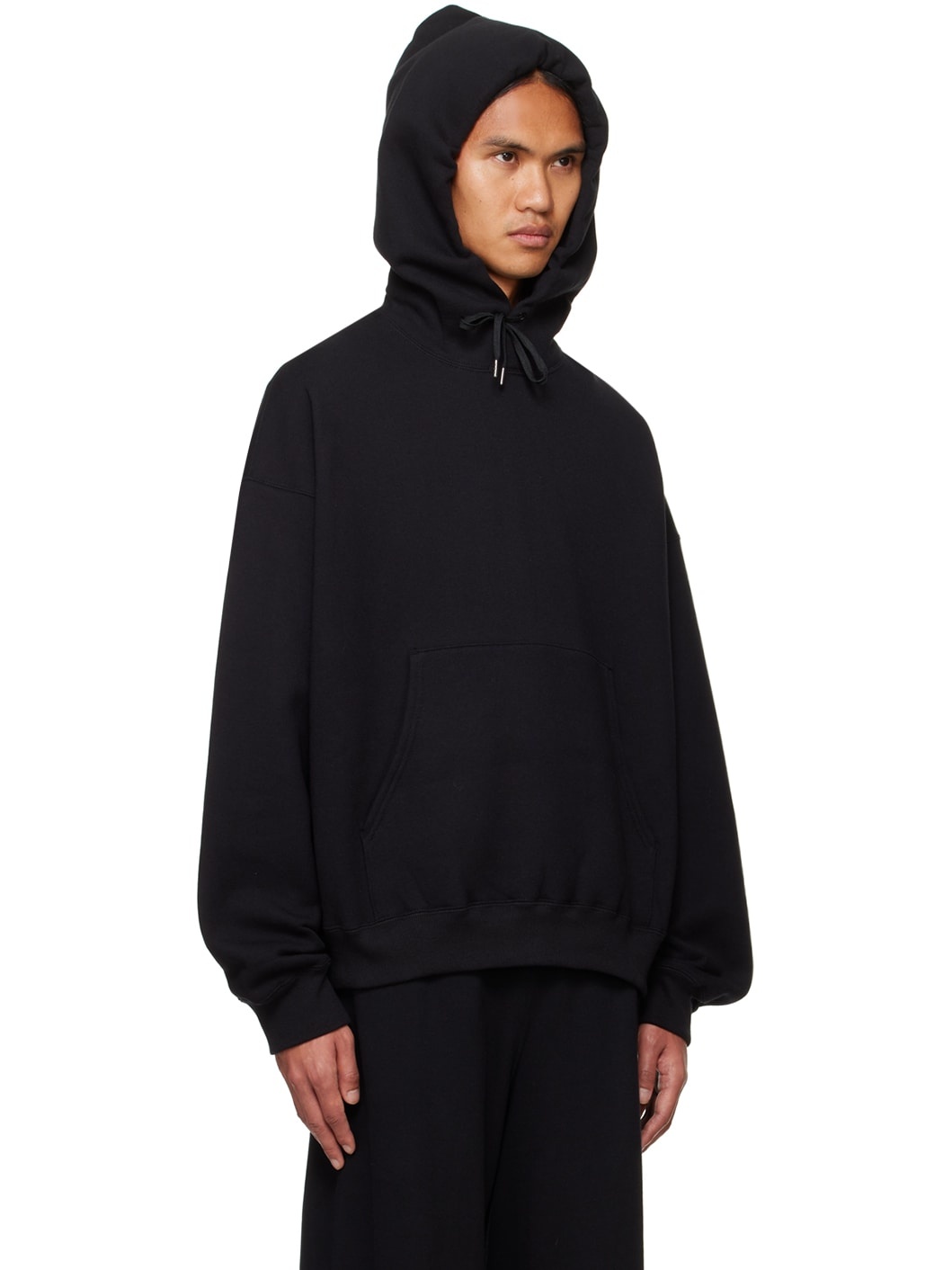 Black 2Way Hoodie - 2