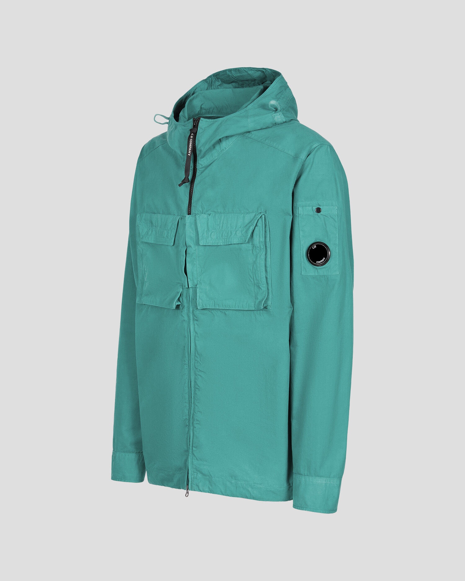 Heavy Popeline Emerized Hooded Shirt - 7