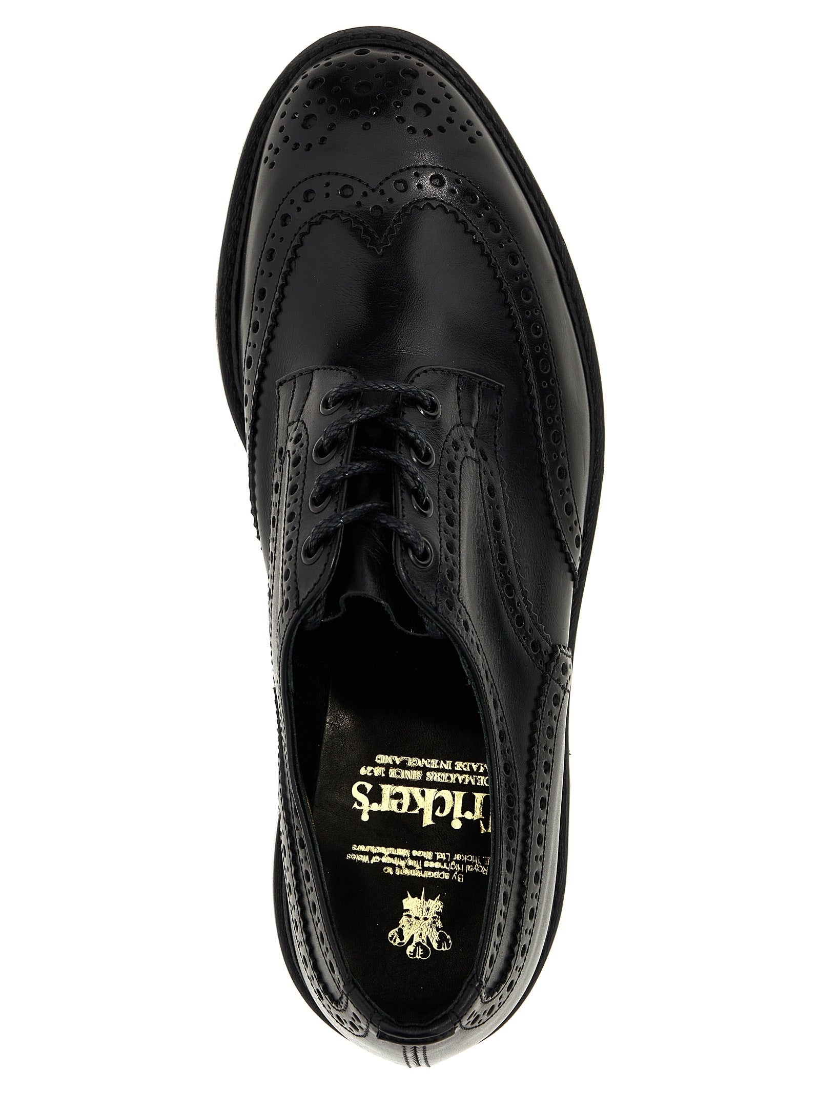 Bourton Lace Up Shoes Black - 4