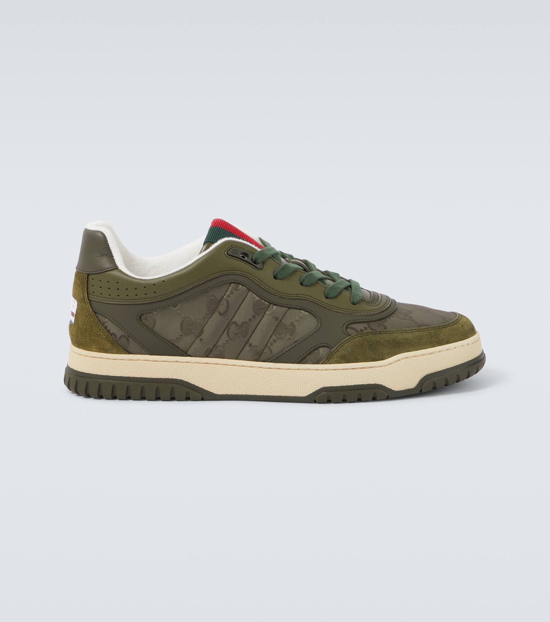 Gucci Re-Web GG canvas sneakers - 1