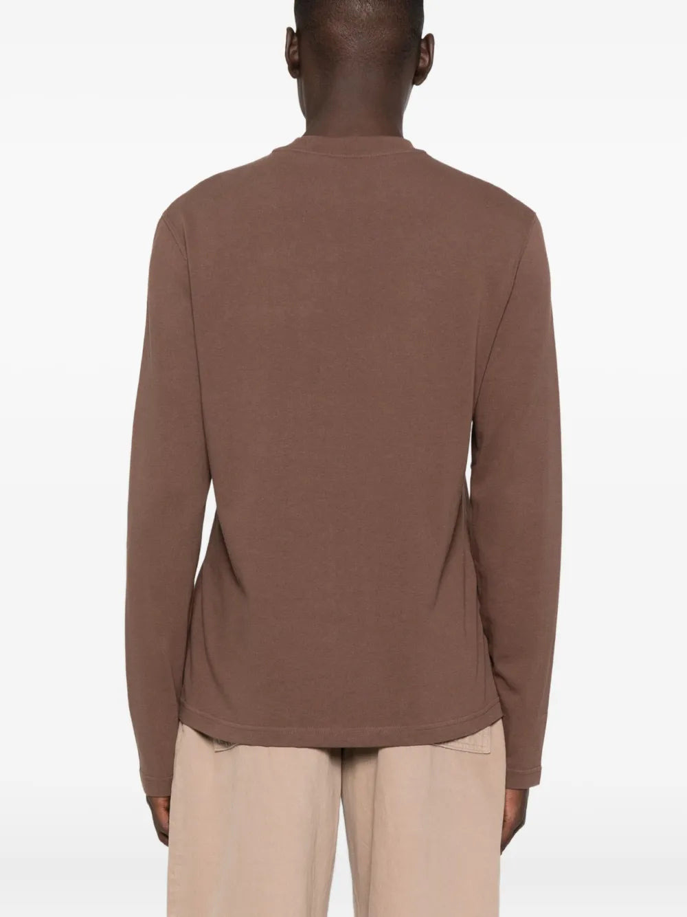 Jacquemus Men Long-Sleeved Shirt With Logo - 3