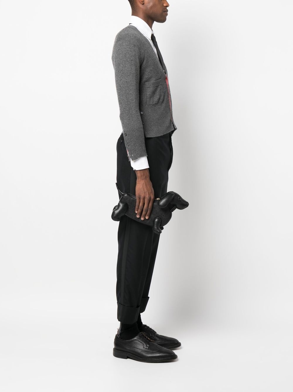 Holiday Hector pebbled leather pouch - 2