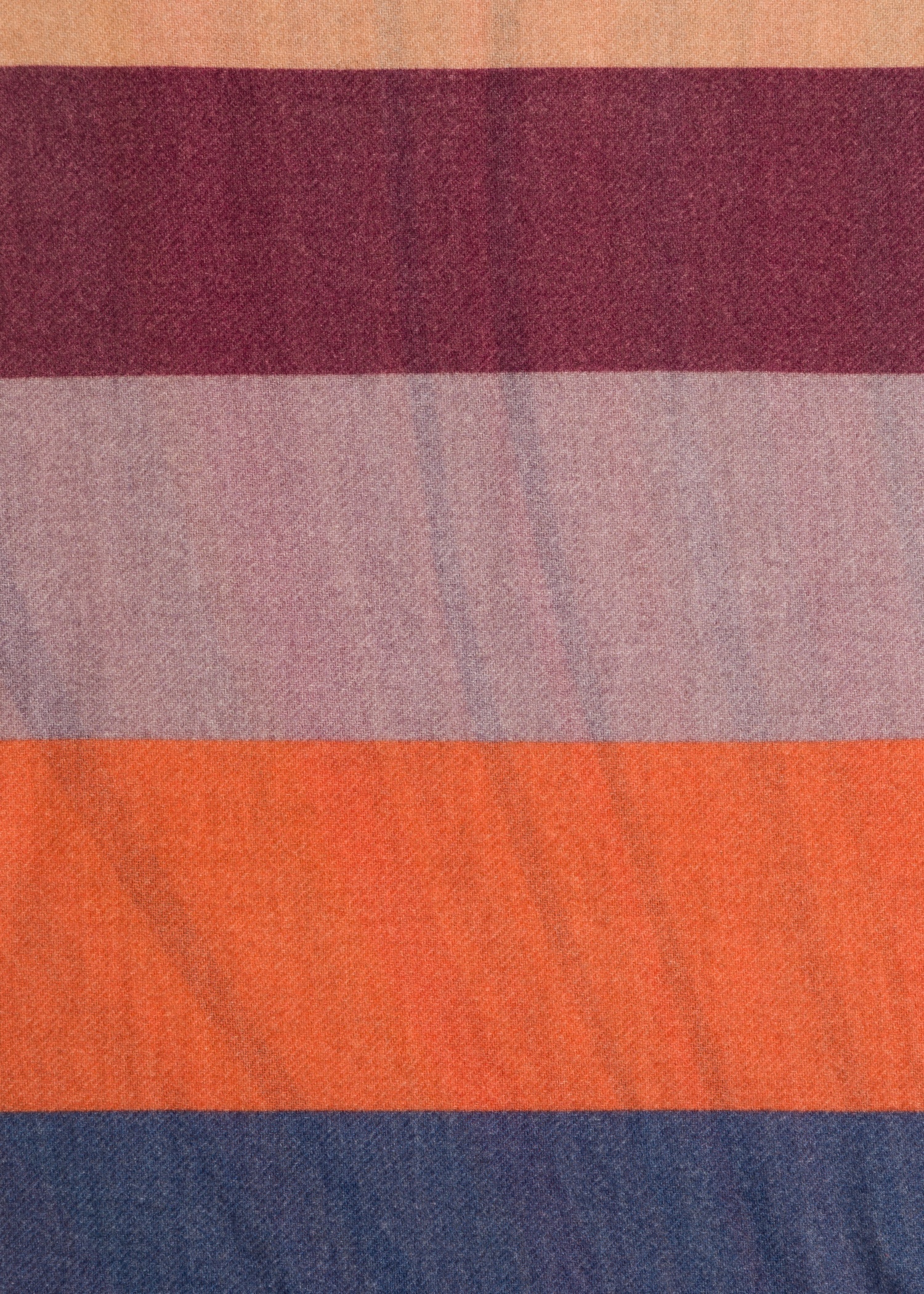 'Swirl' Double-Sided Wool Scarf - 4