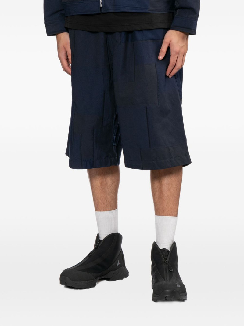 patchwork shorts 3