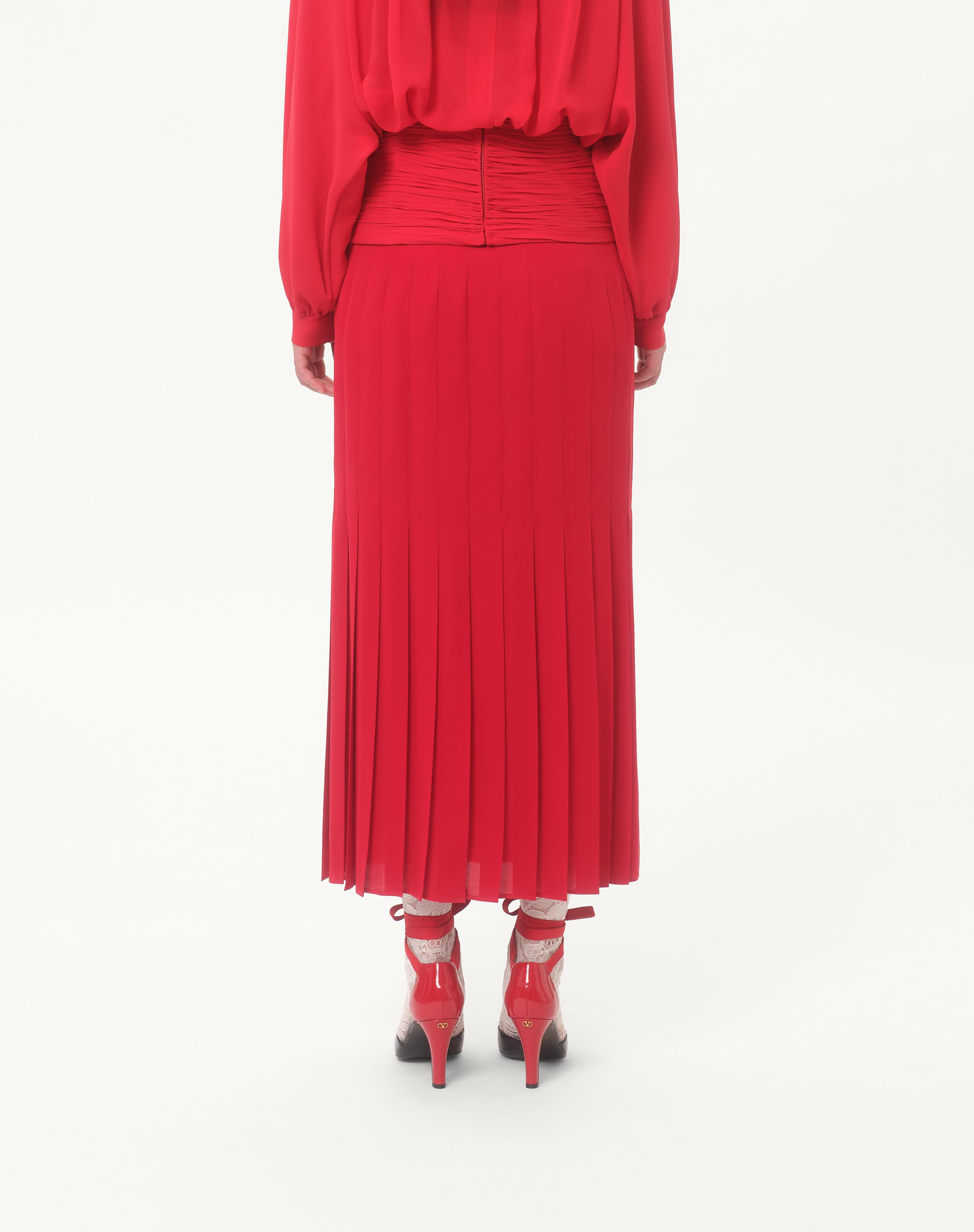 GEORGETTE MIDI SKIRT - 5