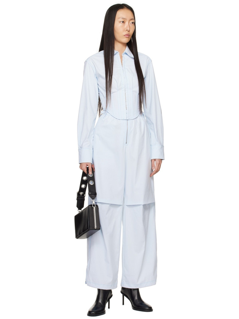 Dion Lee Blue Flight Trousers outlook