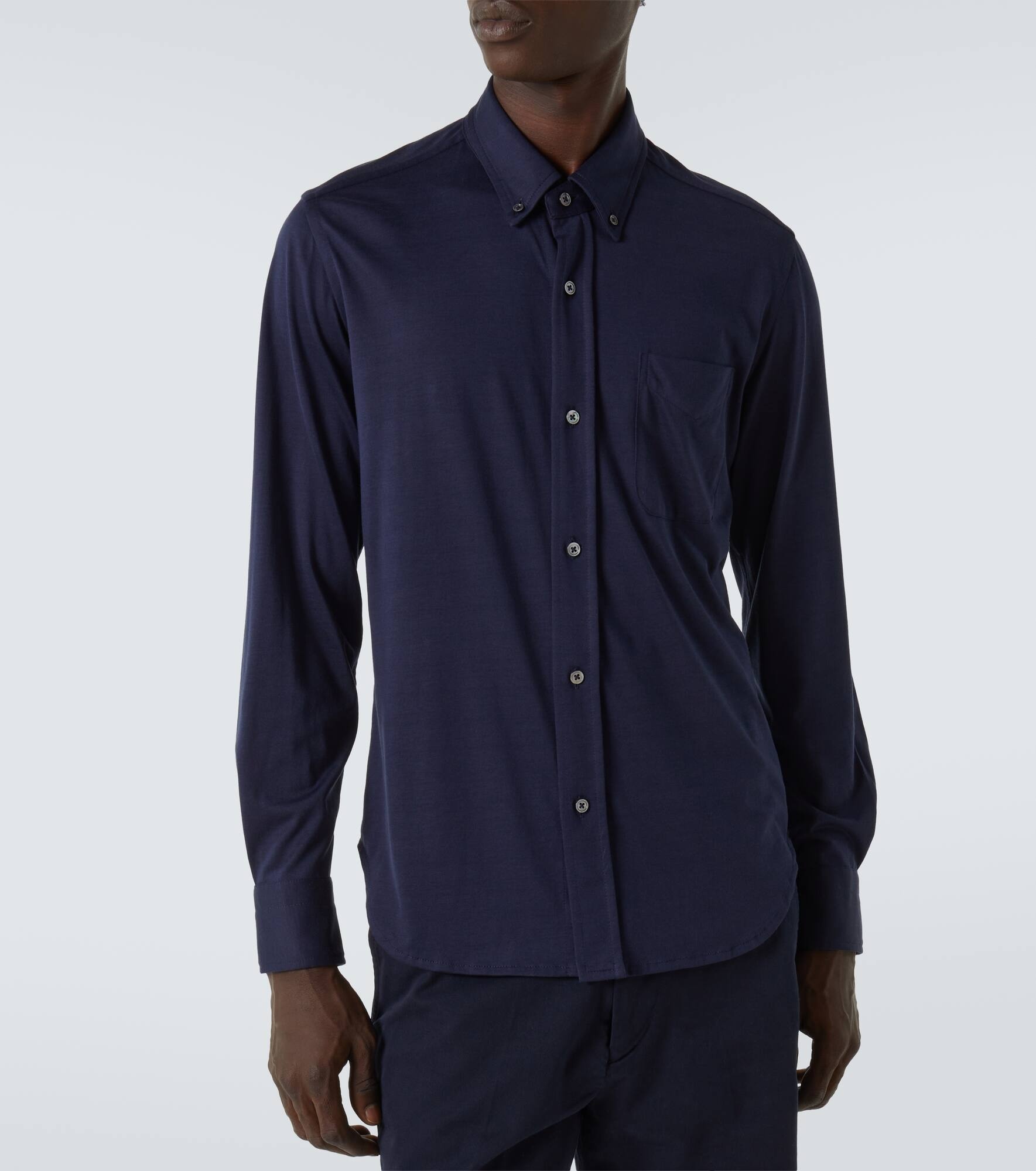Silk and cotton shirt - 3