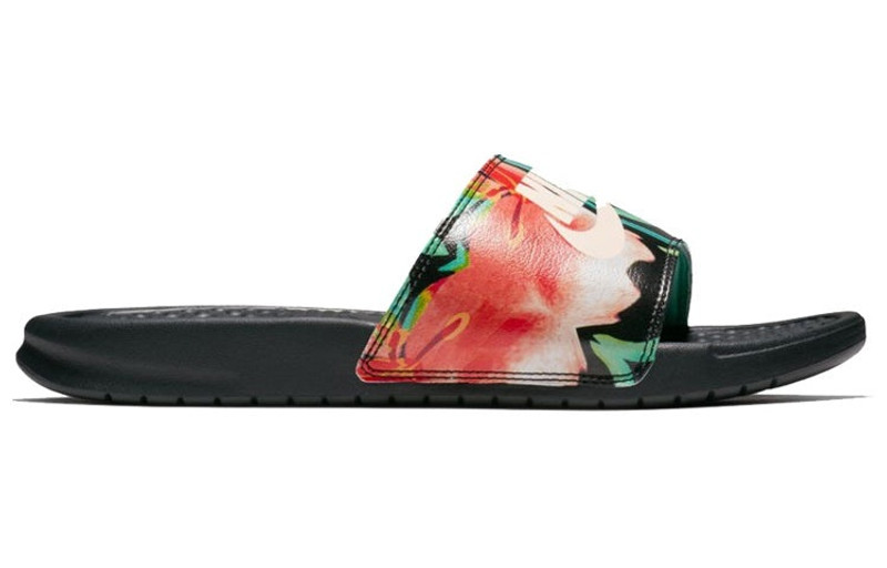 Nike (WMNS) Nike Benassi JDI Print 'Black Floral' 618919-019 outlook