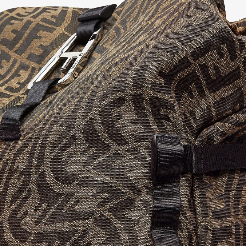 Backpack in brown FF Vertigo fabric 4