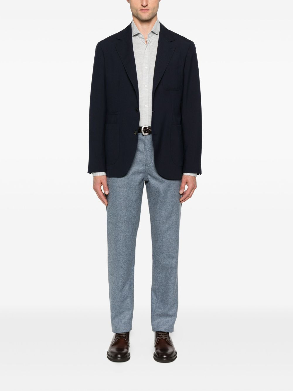 Brunello Cucinelli Shirts Light Grey - 3