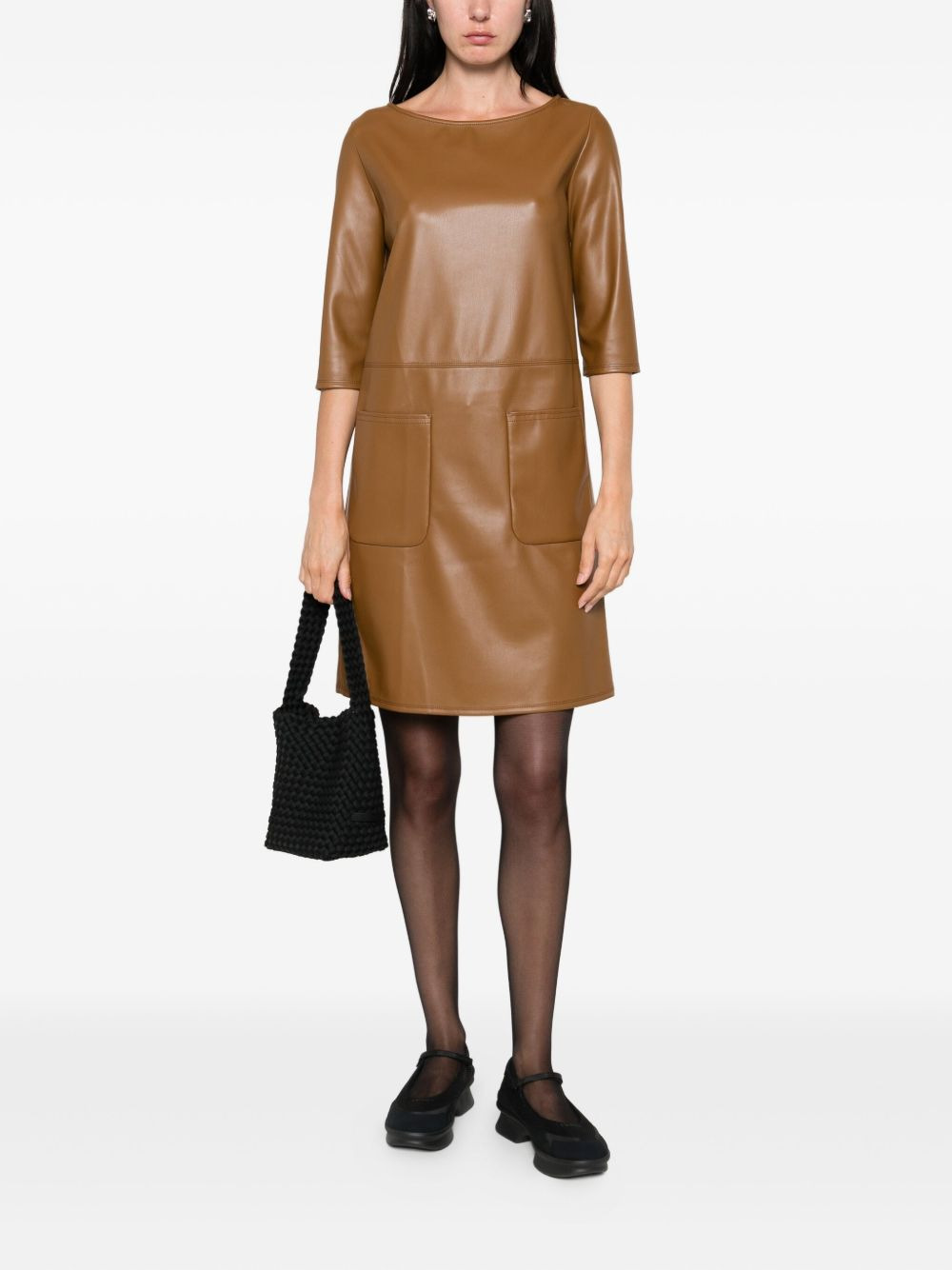 pocket-detail mini dress - 2
