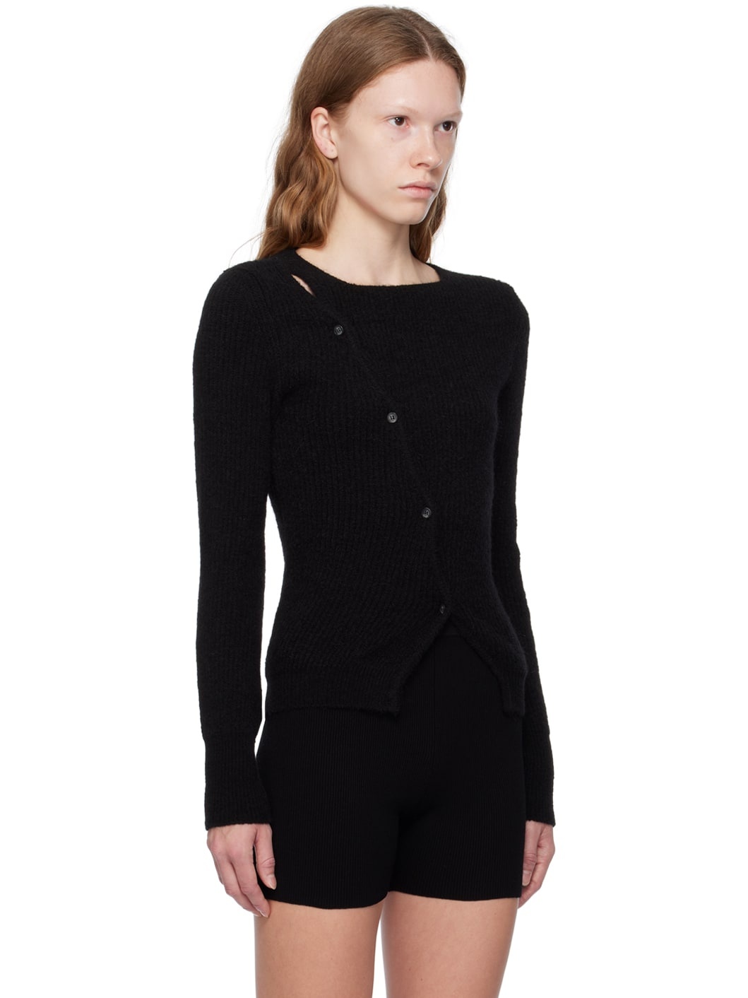 Black Le Chouchou 'La Maille Pau' Cardigan - 2