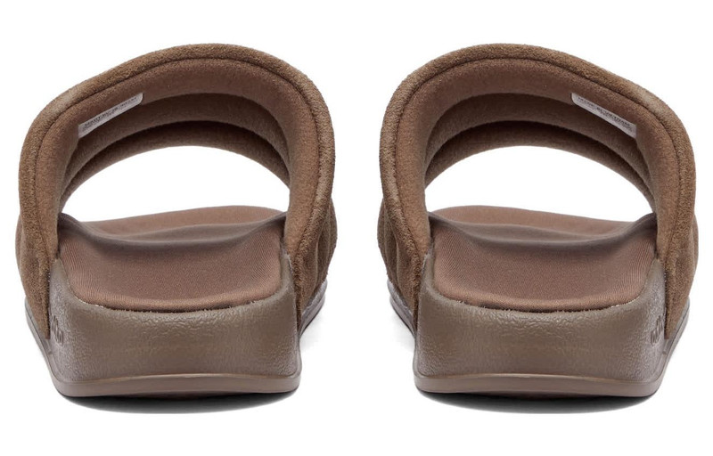 (WMNS) adidas Originals Adilette Essential 'Brown' IE9649 4