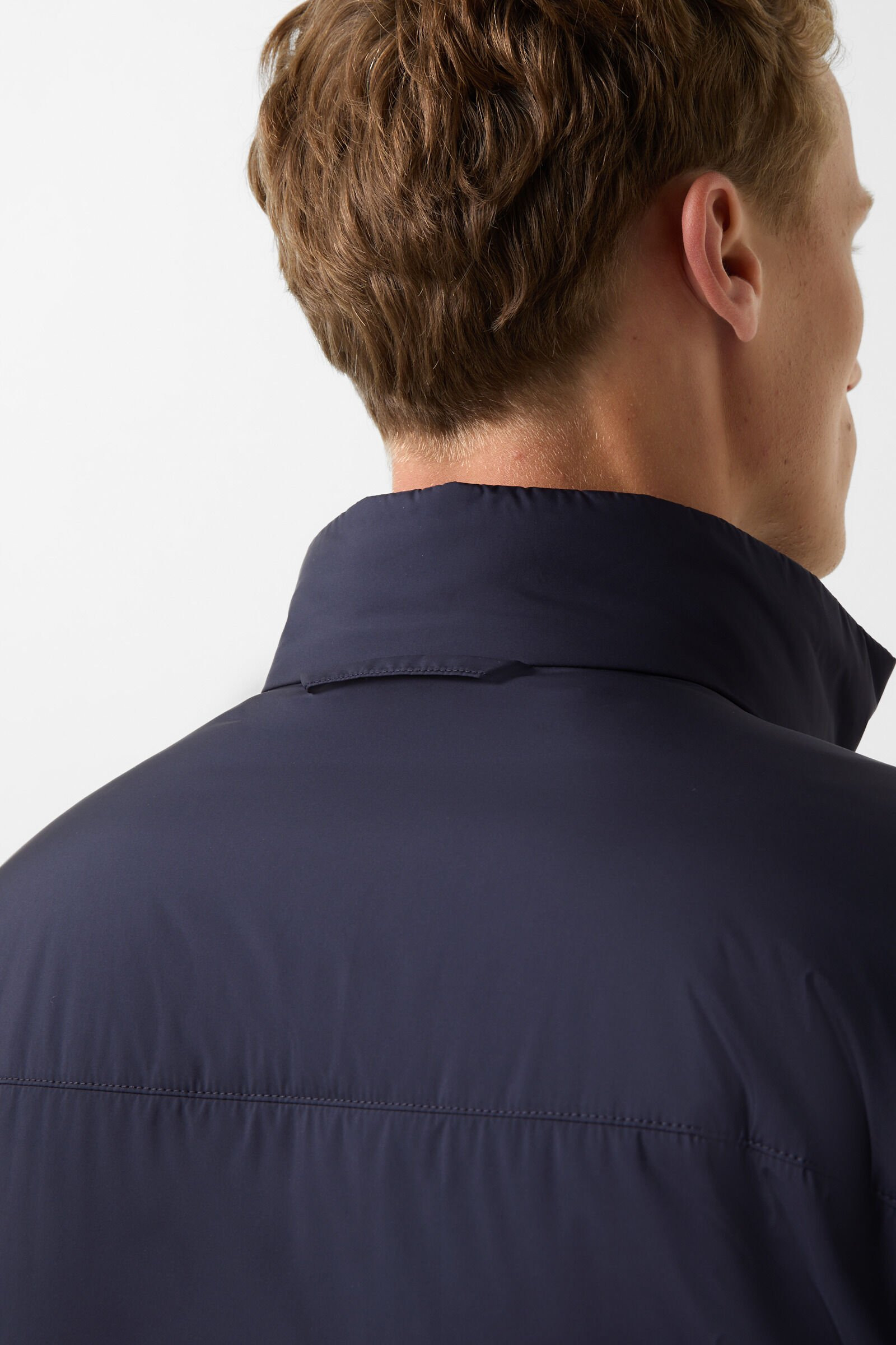 Conno lightweight down jacket in Navy blue - 7