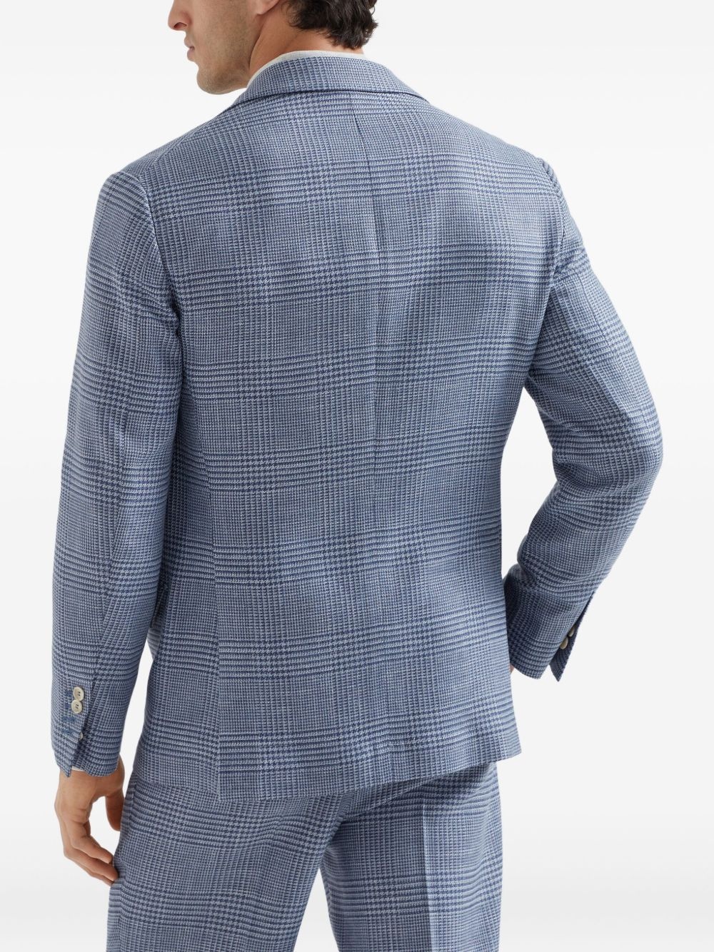 checked blazer - 5