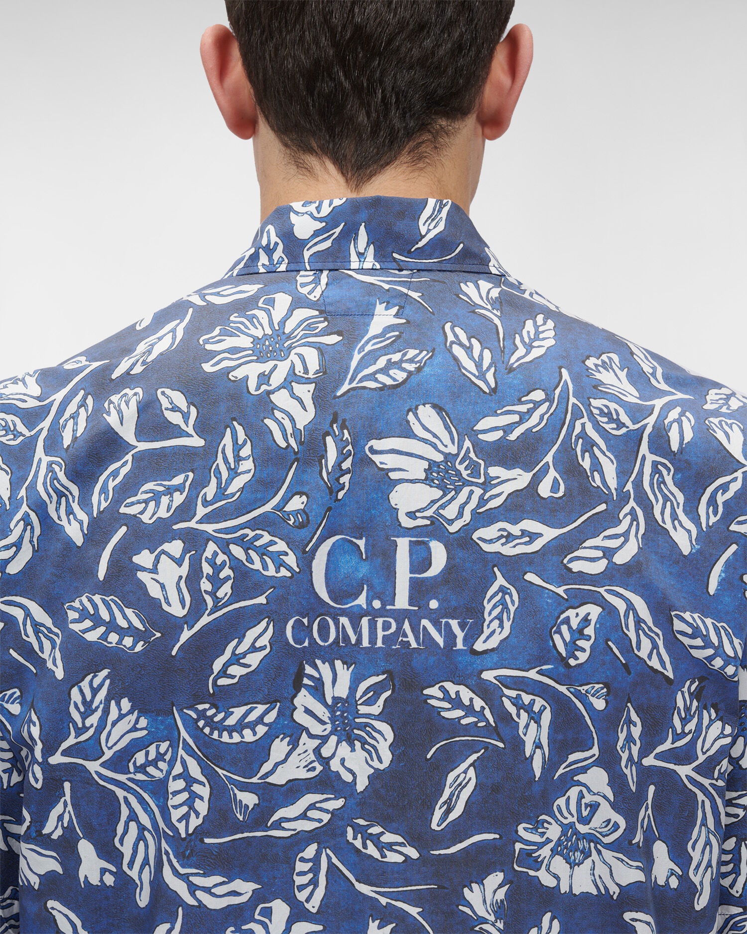 All-over Printed Popeline Short Sleeved Shirt - 6