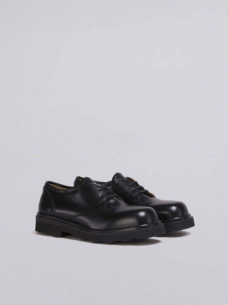 Marni LACE-UP IN SHINY SMOOTH CALFSKIN outlook