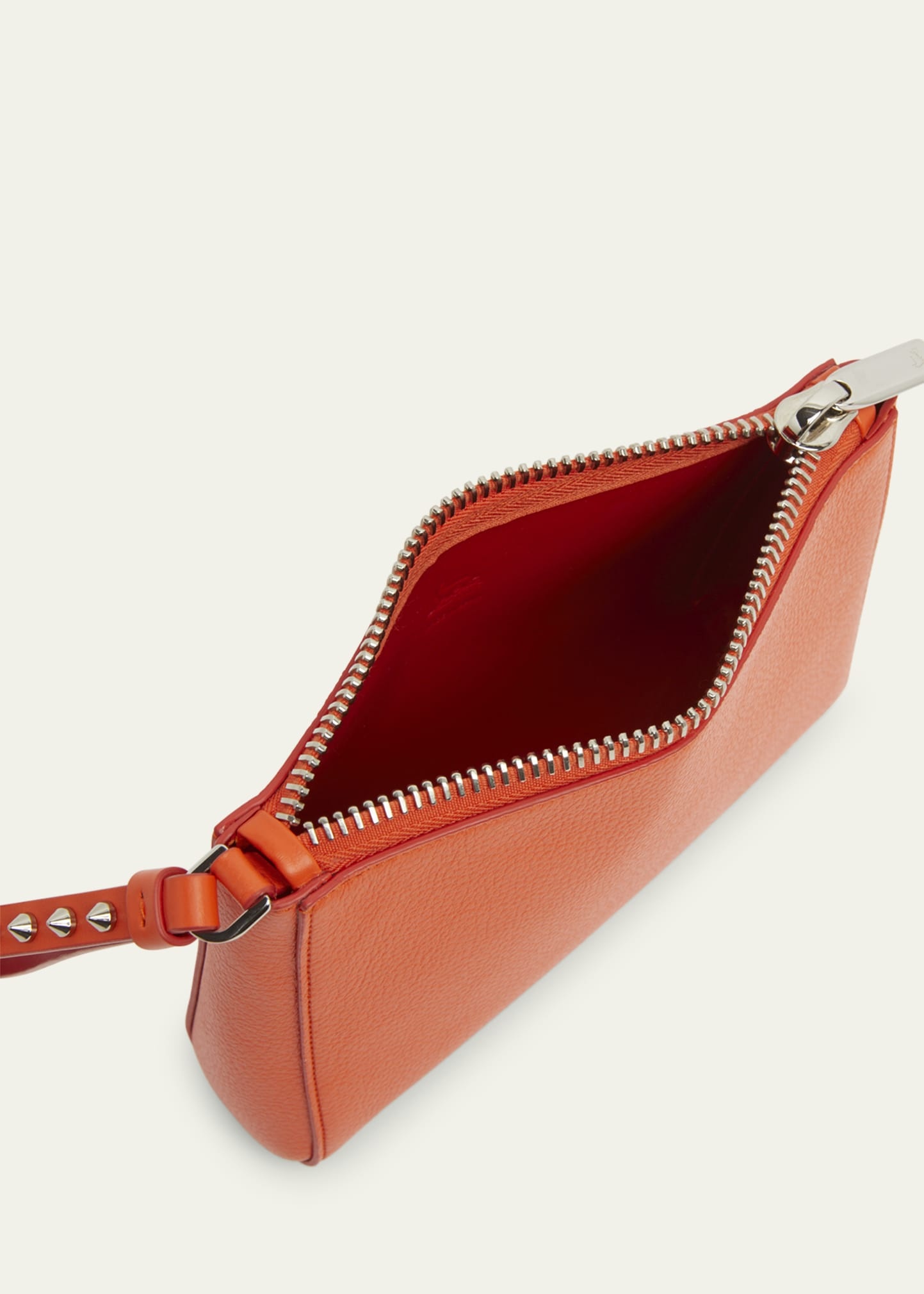Cabata Mini Pouch Wristlet in Leather - 3