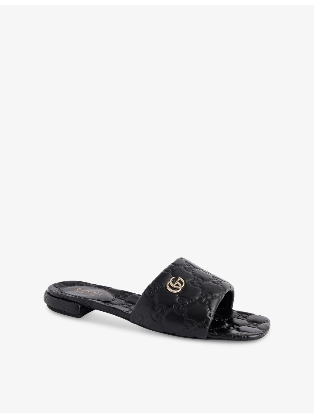 GG Meg Leather Sliders - 3
