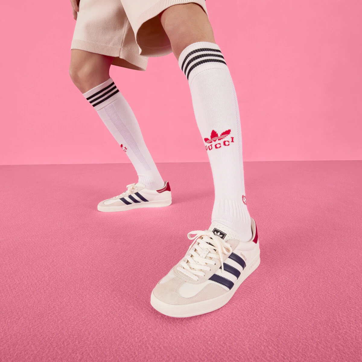 adidas x Gucci men's Gazelle sneaker - 3