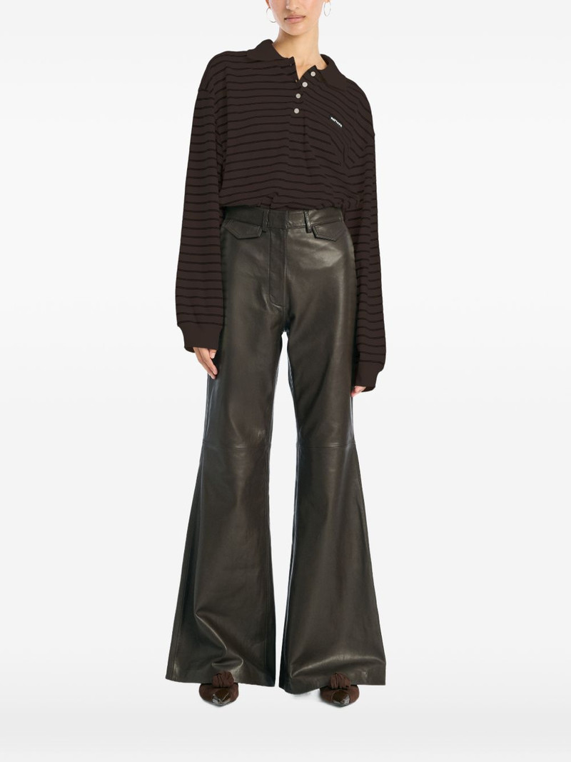 long-sleeve polo top 1