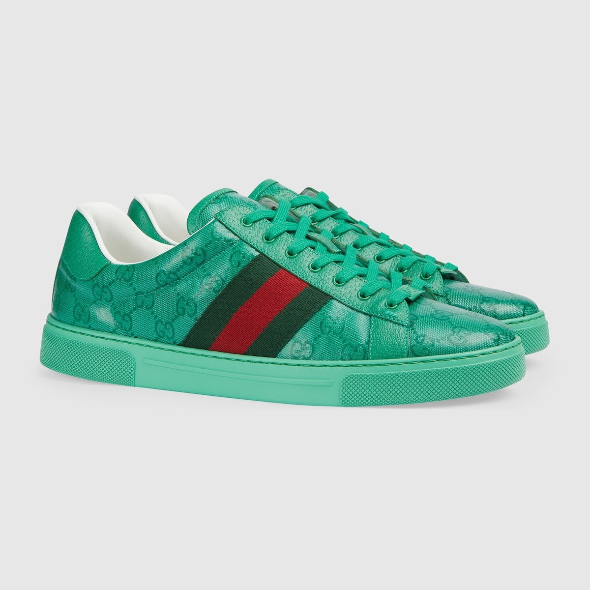 Gucci Ace GG Crystal Canvas Sneakers - 2