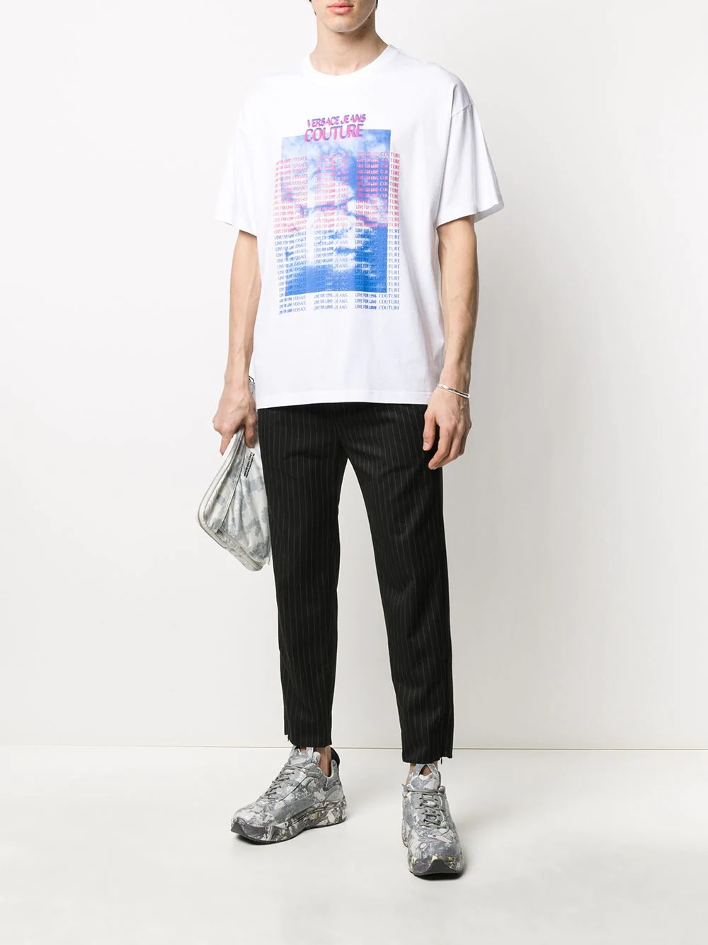 graphic logo print T-shirt - 2