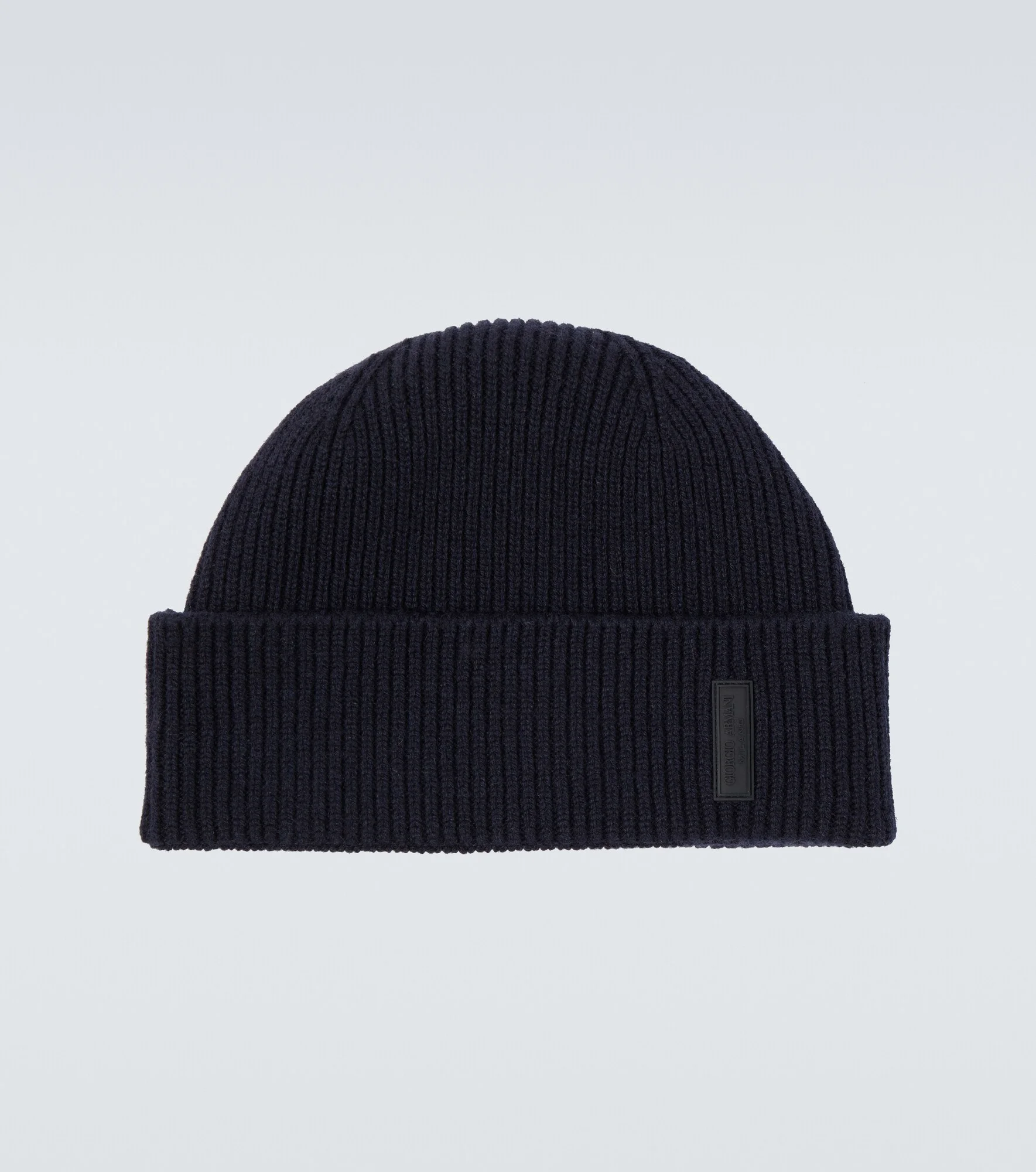 Ribbed-knit cashmere beanie - 1