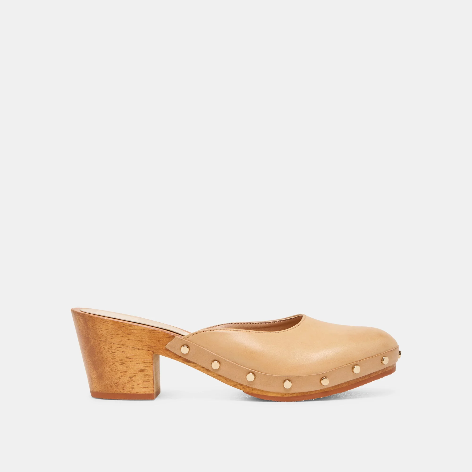 CAMYN HEELS CAFE LEATHER - 1