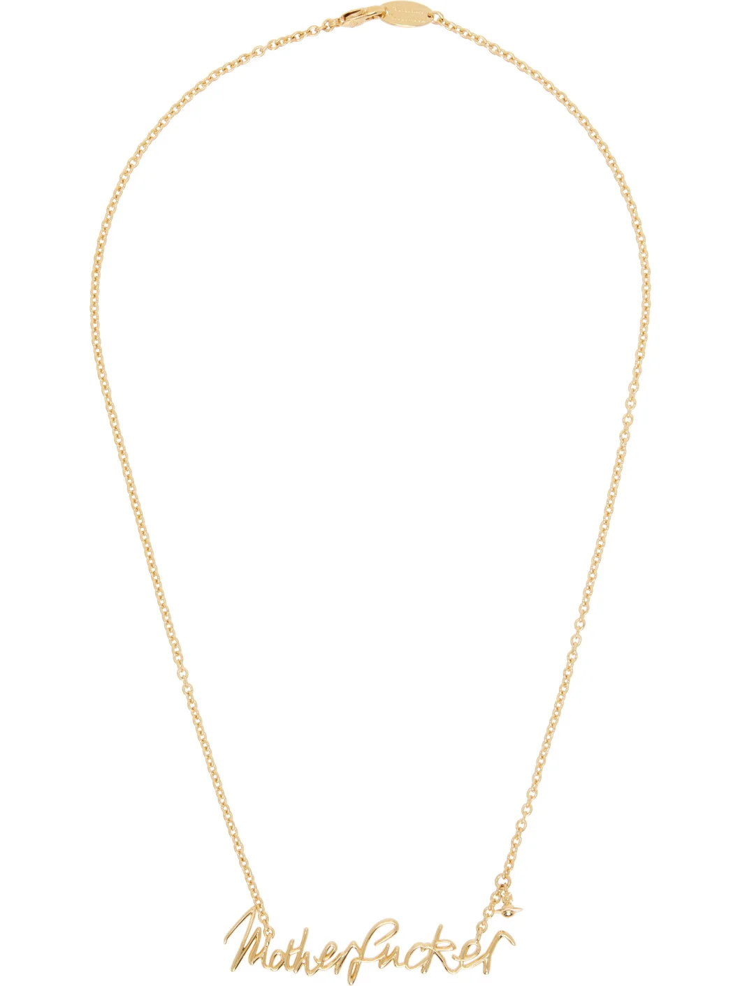 Man. 'Motherfucker' Pendant Necklace - 1