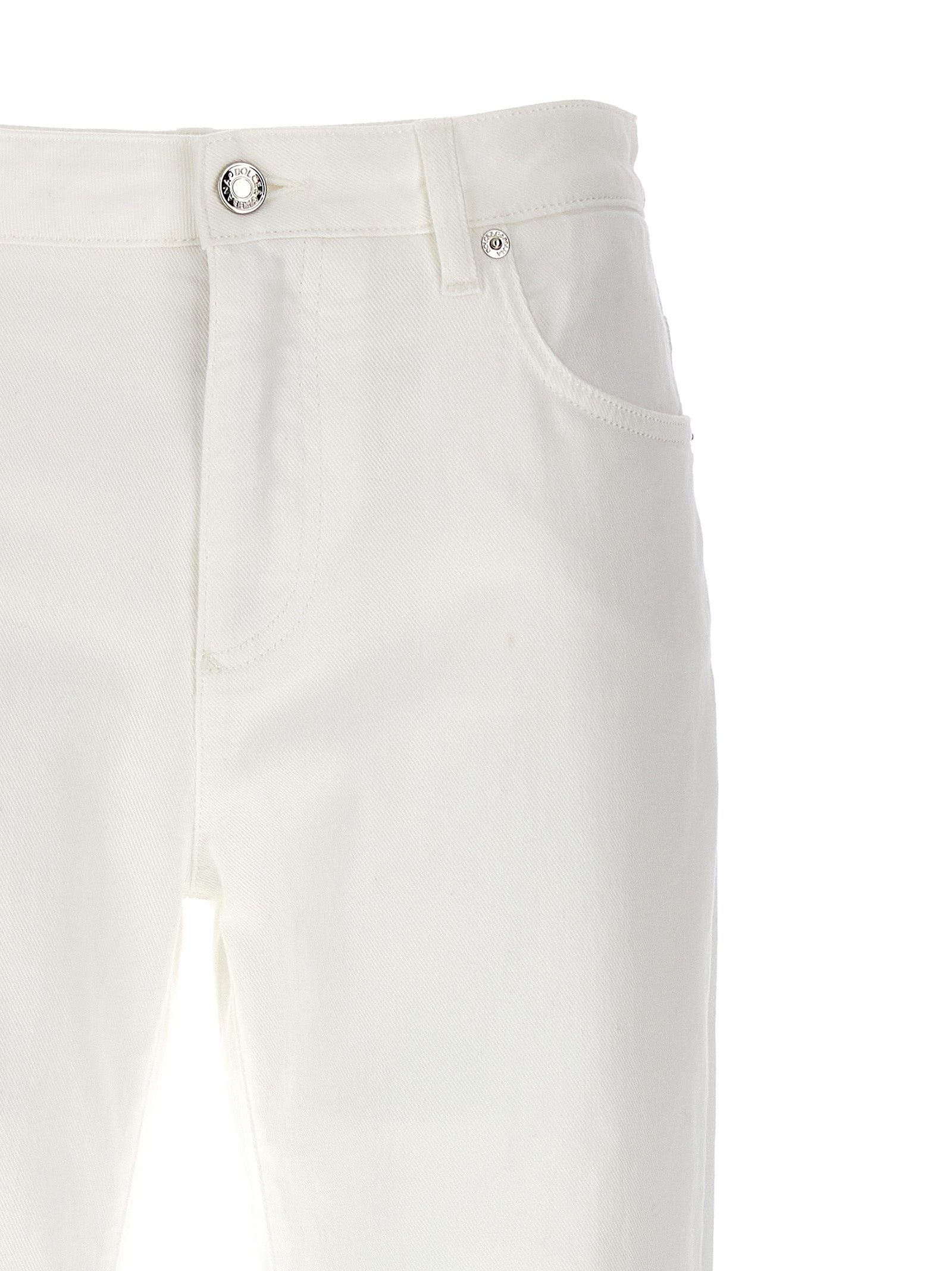Dolce & Gabbana Women Logo Plaque Jeans - 3
