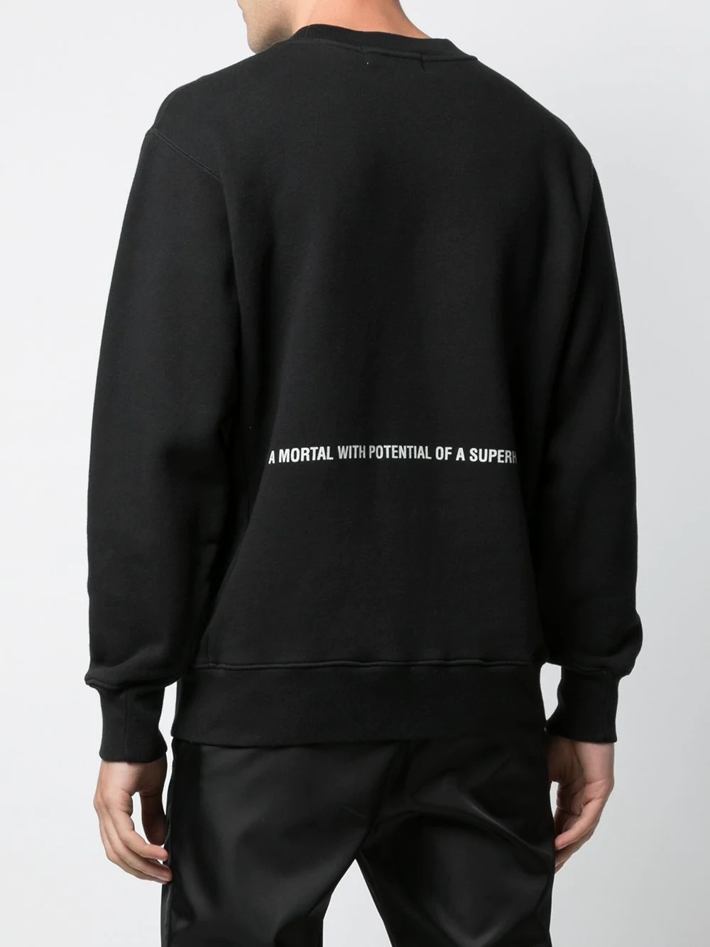 crew-neck logo sweatshirt - 4