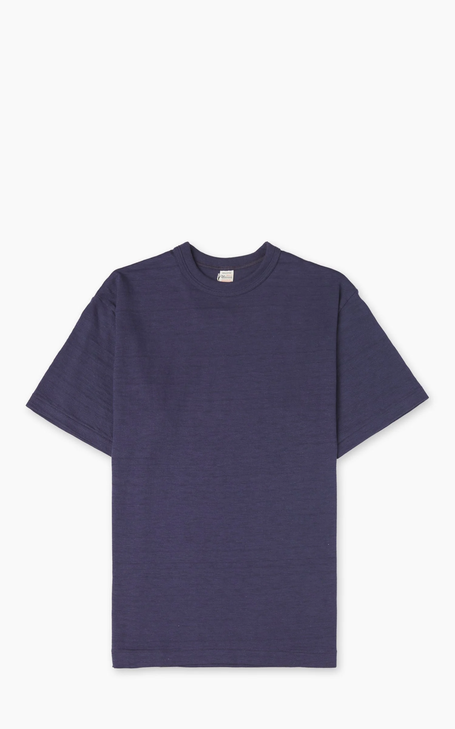 WAREHOUSE & CO. LOT 4601 PLAIN T-SHIRT NAVY - 1
