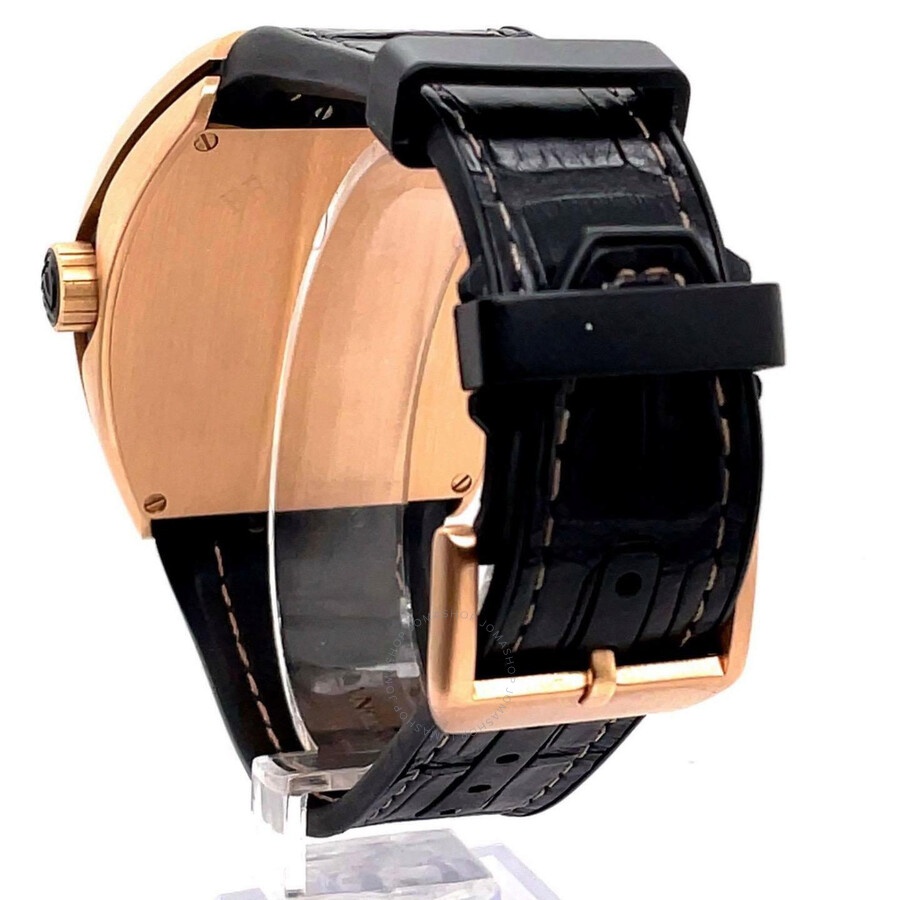 Pre-owned Franck Muller Vanguard Black Dial Men's Watch 45SCGLDBRNGLD - 5